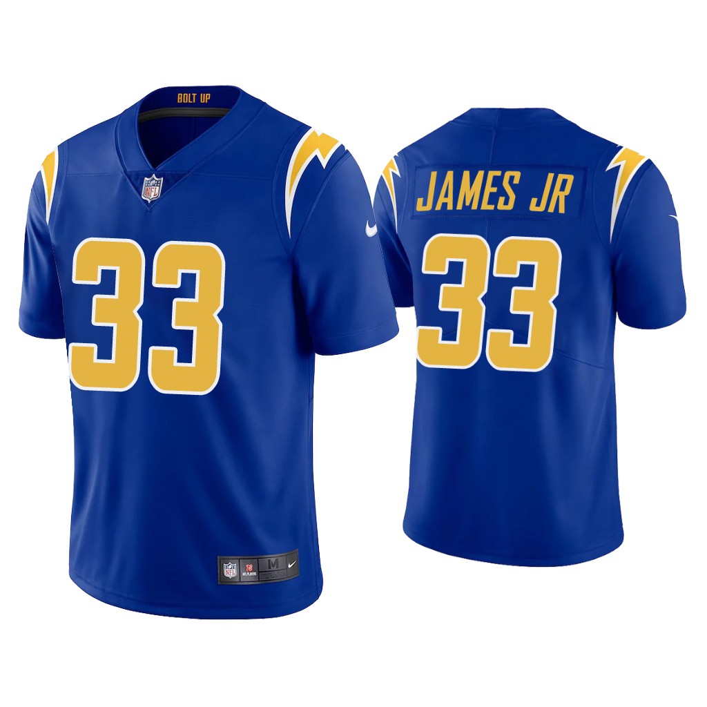 Men's Los Angeles Chargers #33 Derwin James JR 2020 Royal Vapor Untouchable Limited Stitched NFL Jersey